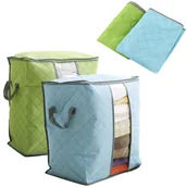 Pokrowce na ubrania - Pokrowiec torba uniwersalna do przechowywania pościeli ubrań zabawek uchwyt - miniaturka - grafika 1