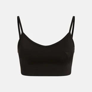 Damski Stanik sportowy GUESS ANGELICA ACTIVE BRA V2RP11MC03W-JBLK – Czarny - Biustonosze - miniaturka - grafika 1