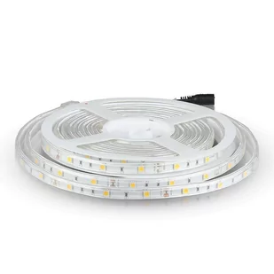 Taśma LED V-TAC SMD5050 150LED IP65 RĘKAW 4,8W/m VT-5050 3000K 500lm - Taśmy LED - miniaturka - grafika 1