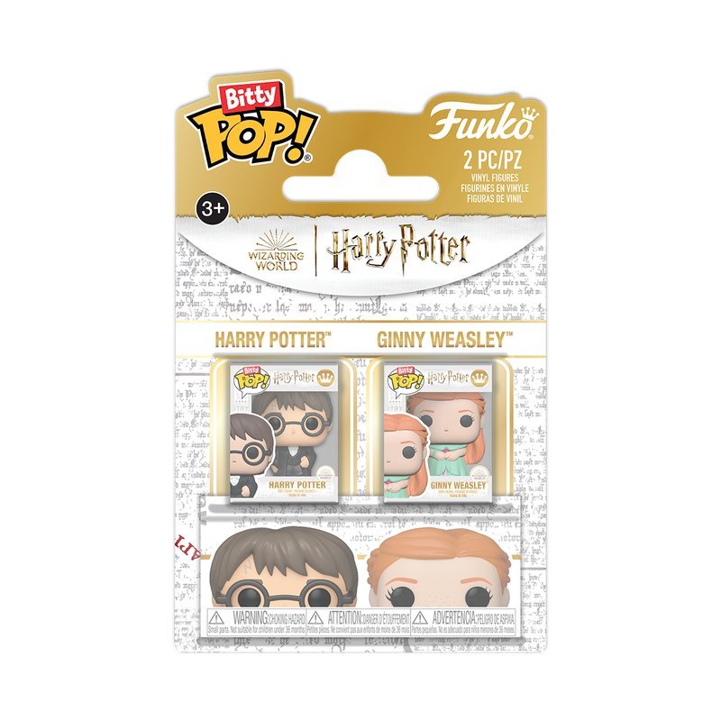 Funko, Funko Bitty POP! Multi-pack, FANTASTYKA, Figurka Kolekcjonerska, Harry Potter, Harry & Ginny