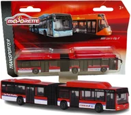 Samochody i pojazdy dla dzieci - Pojazd miejski MAN Lion's City G Autobus Shuttle Car Park Czerwony Autobus Przegubowy - miniaturka - grafika 1