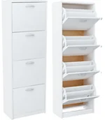 Szafki na buty - Szafka na buty julia 4k k025 biały 152x50x28 cm - miniaturka - grafika 1