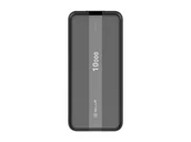 Powerbanki - Tellur PBC103 10000mAh power bank, 2xUSB+Type-C+MicroUSB, black - miniaturka - grafika 1