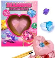 Mały naukowiec - SKAMIENIAŁOŚCI DIAMENT + PIERŚCIONEK WYKOPALISKA KAMIEŃ KRYSZTAŁ - miniaturka - grafika 1