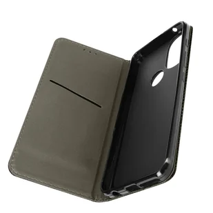 Etui Folio do Motoroli Moto G71 5G Magnetyczne etui z uchwytem na kartę Stojak Czarny - Etui i futerały do telefonów - miniaturka - grafika 1
