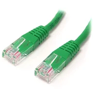 Kable miedziane - StarTech UTP kabel sieciowy Zielony (1 m, Cat 5e, Złącza RJ45), Kolor Zielony - miniaturka - grafika 1