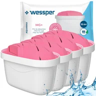 Wkłady filtrujące - 4x Wessper Filtr AquaMax MG+ magnez do dzbanka Dafi Brita zamiennik - miniaturka - grafika 1