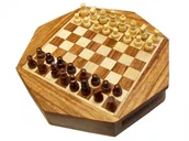 Gry planszowe - SZACHY MAGNETYCZNE SZEŚCIOKĄTNE NA PREZENT - miniaturka - grafika 1