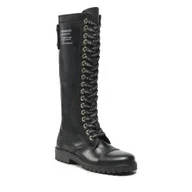 Kozaki damskie - Kozaki Zadig&Voltaire - Joe Boot Smooth Cowskin SWCT00101  Noir - miniaturka - grafika 1