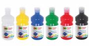 Farby i media malarskie - Zestaw farb tempera 6x0.5L Happy Color - miniaturka - grafika 1