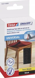 Tesa ON&OFF Klettband Aufkleben&Aufnähen 20mmx100cm 6Stk sch - Taśmy klejące - miniaturka - grafika 1