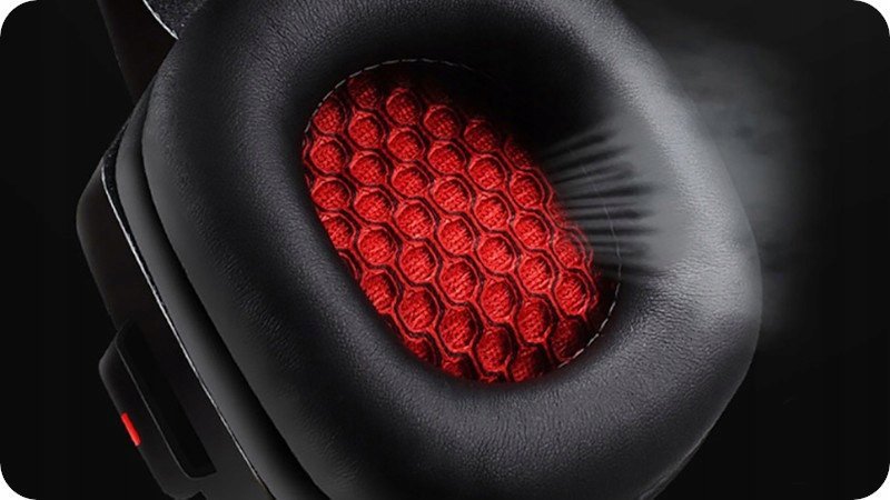 Słuchawki z mikrofonem GAMINGOWE RGB LED dla graczy komputerowe nauszne USB