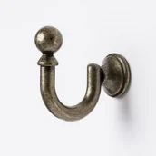 Karnisze - HACZYK DO ZASŁON MOSIĄDZ ANTYK - miniaturka - grafika 1