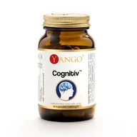 Witaminy i minerały - Suplement diety, YANGO Cognitiv, na pracę mózgu i koncentrację 60 kapsułek - miniaturka - grafika 1