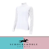 Koszulki jeździeckie - Schockemohle Bluzka konkursowa SPAlicia SS25 - white - miniaturka - grafika 1