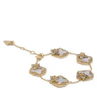 Bransoletki - Bransoletka Guess JUBB05 582JW Złoty - miniaturka - grafika 1