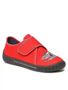 Buty dla chłopców - Superfit Kapcie 1-800271-5000 S Czerwony - grafika 1