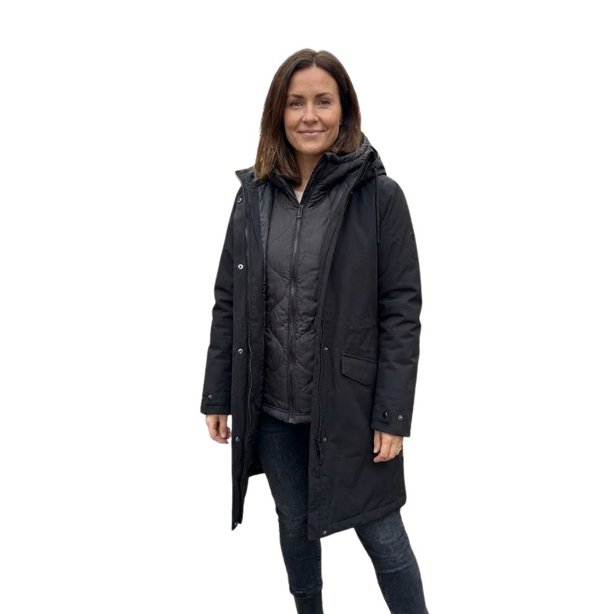 Kurtka damska Regatta Shirgley Ash 3w1 wodoodporna 10K długa-S