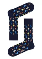 Skarpetki męskie - Happy Socks Flamingo Sock, Skarpety dla kobiet i mężczyzn, Żółty-Pomarańczowy-Niebieski-Niebieski-Zielony (41-46) - miniaturka - grafika 1