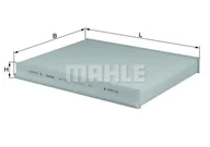 Filtry kabinowe - Filtr, wentylacja przestrzeni pasażerskiej Mahle LA 153 - miniaturka - grafika 1