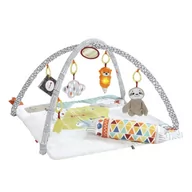 Maty edukacyjne - Fisher Price Mata Edukacyjna Sensoryczna Deluxe GKD45 - miniaturka - grafika 1