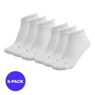 Skarpetki i podkolanówki sportowe - Skarpety Fitness Sneaker – 6 szt. – Białe – Uniseks – Skarpety sportowe - miniaturka - grafika 1