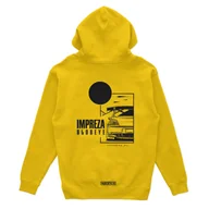 Odzież do sportów motorowych - Bluza z kapturem Subaru Impreza Blobeye żółta-M - miniaturka - grafika 1