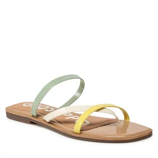 Gioseppo Klapki Aztec 65896 Sand - Klapki i japonki damskie - miniaturka - grafika 1