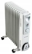 Ogrzewanie przenośne - Grzejnik Olejowy Z Termostatem Ravanson OH-11 Olejniak 2500 W Szary - miniaturka - grafika 1