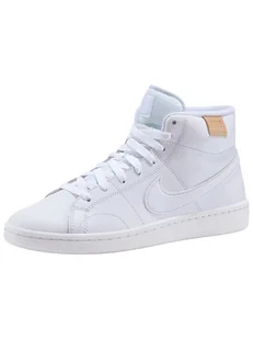 Nike Skórzane sneakersy "Court Royale" w kolorze białym - Trampki damskie - miniaturka - grafika 1