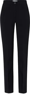 Raphaela by Brax Damskie spodnie Pauline MODERN Wool Magic Waist, granatowe, 44K - Spodnie damskie - miniaturka - grafika 1