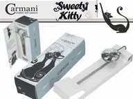 Zakładki do książek - ZAKŁADKA DO KSIĄŻEK Carmani CRAZY CATS Zakochane Koty pod parasolem - miniaturka - grafika 1