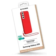 Etui i futerały do telefonów - Big Ben Silicone Case do Samsung Galaxy S22 czerwony - miniaturka - grafika 1