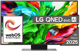 Telewizor LG QNED evo AI 50QNED86A3C 50" 4K Ultra HD Smart TV Wi-Fi Czarny - Telewizory - miniaturka - grafika 1