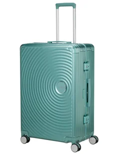Walizka duża American Tourister Soundbox Alu - dusty turquoise - Walizki - miniaturka - grafika 1