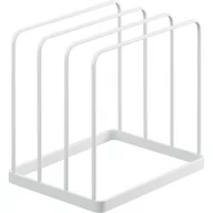 Pozostałe akcesoria kuchenne - Biały metalowy organizer Yamazaki Tower - miniaturka - grafika 1
