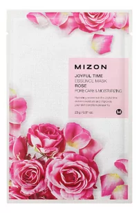 Mizon Joyful Time Essence Mask Rose - 23 g / 1 szt 2099189 - Maseczki do twarzy - miniaturka - grafika 1