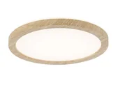 Lampy sufitowe - Plafon okrągły ATRIA Wood 190mm LED 11,2W 3000K IP44 - drewno - miniaturka - grafika 1
