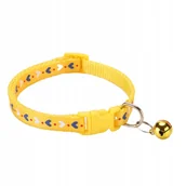 Obroże dla kotów - Obroża Dla Kota Z Dzwonkiem Regulacja Kolory - miniaturka - grafika 1
