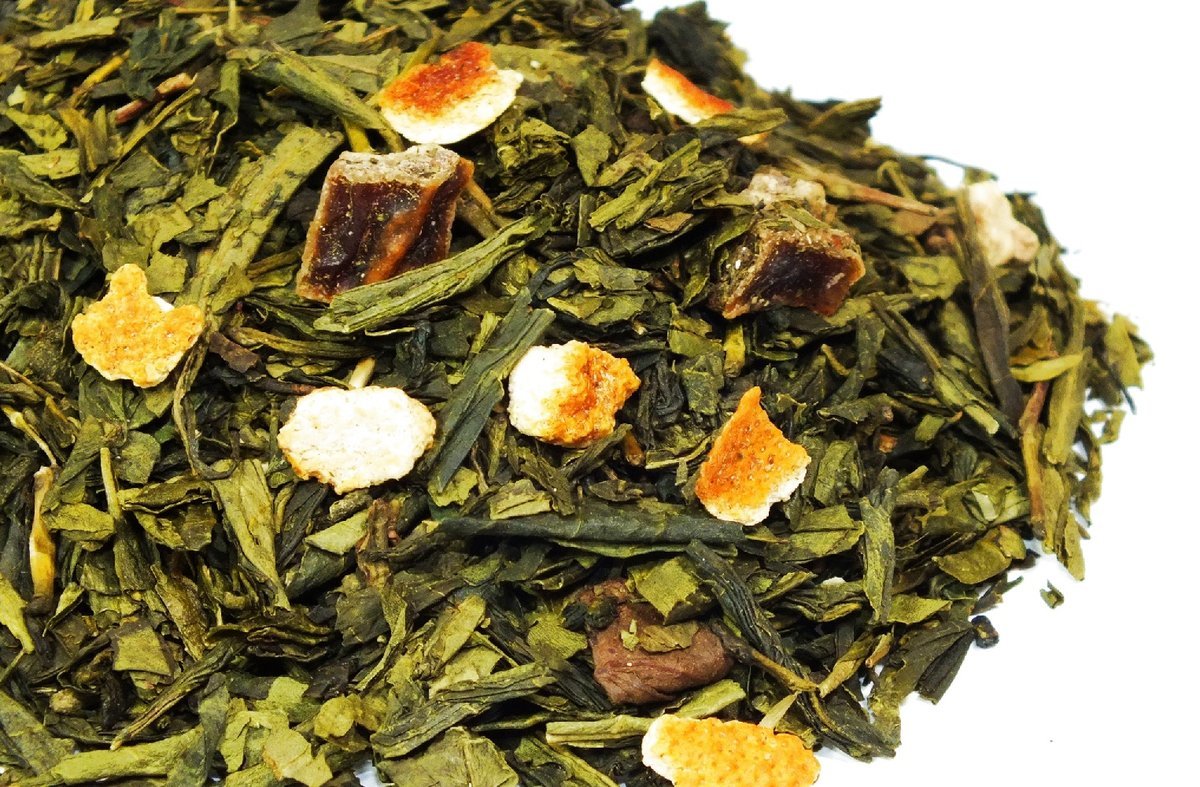 PIGWA-IMBIR herbatka zielona aromatyzowana 50g