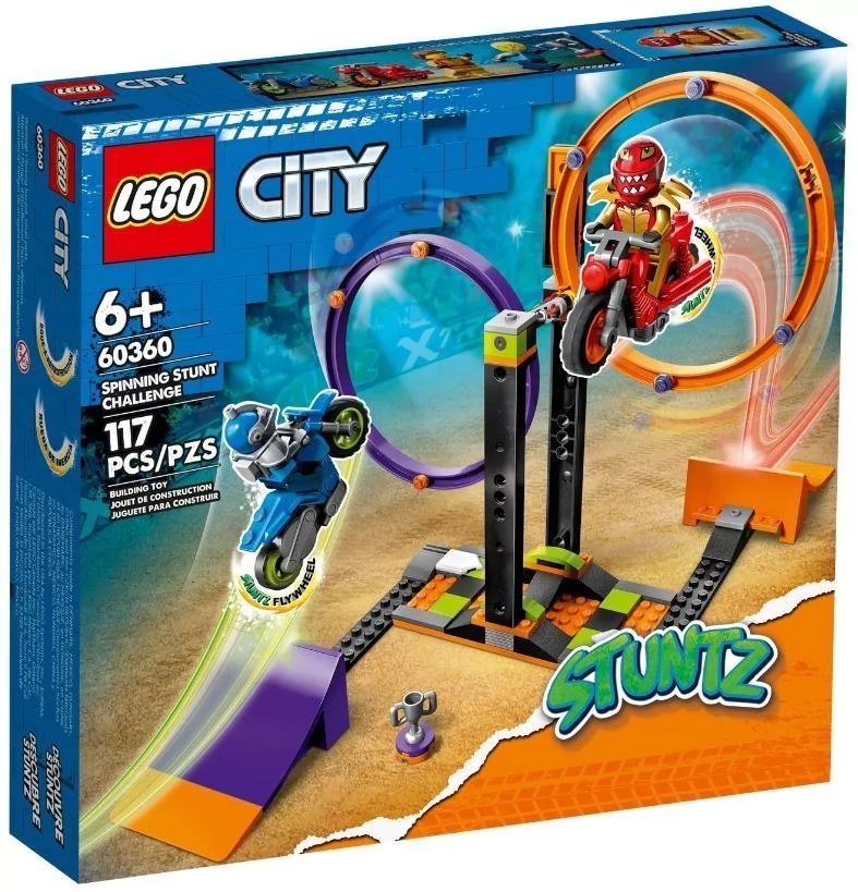 LEGO City Wyzwanie kaskaderskie - obracające się okręgi 60360