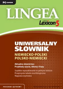 Lingea Lexicon 5 - słownik niemiecko-polski i polsko-niemiecki - Programy do nauki języków - miniaturka - grafika 2