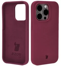Bizon Etui silikonowe Soft Case do iPhone 15 Pro, ciemnofioletowe - Etui i futerały do telefonów Bizon Etui silikonowe Soft Case do iPhone 15 Pro, ciemnofioletowe - Etui i futerały do telefonów - miniaturka - grafika 1