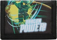 Portfele - LEGO LEGO Ninjago Wallet 10103-2401 Czarne One size - miniaturka - grafika 1