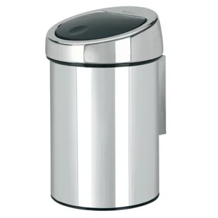 Brabantia Kosz na śmieci Touch Bin 3l stal błyszcząca - Kosze na śmieci - miniaturka - grafika 1