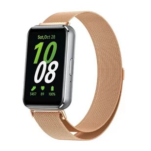 opaska pasek bransoleta MILANESEBAND Samsung Galaxy FIT 3 różowa - Akcesoria do smartwatchy - miniaturka - grafika 1