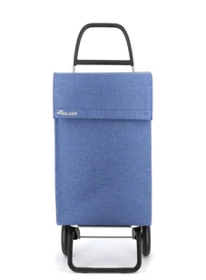 Wózek na zakupy 2-kołowy Rolser Jean Tweed LN - blue - Torby i wózki na zakupy - miniaturka - grafika 1