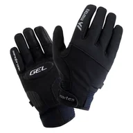 Rękawiczki sportowe męskie - SALTO 50097-BLACK - miniaturka - grafika 1