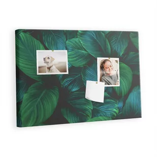 Kolorowy Organizer - Tablica Korkowa z Pinezkami - Przyroda liście 60x40 cm - Tablice i flipcharty - miniaturka - grafika 1