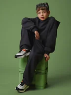 Spodnie i spodenki dla chłopców - 4F Spodnie dresowe chłopięce - szare 158/164 (12-14 lat) - miniaturka - grafika 1